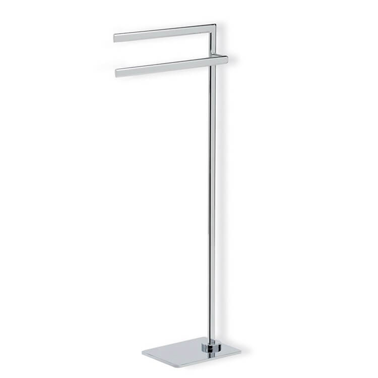 StilHaus DI19-08 Towel Stand, Chrome, Free Standing